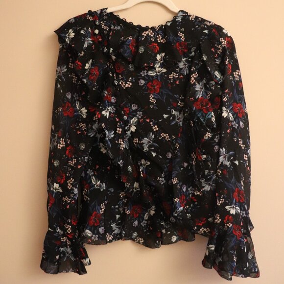 ERDEM X H&M FLORAL BLOUSE - Picture 2 of 5